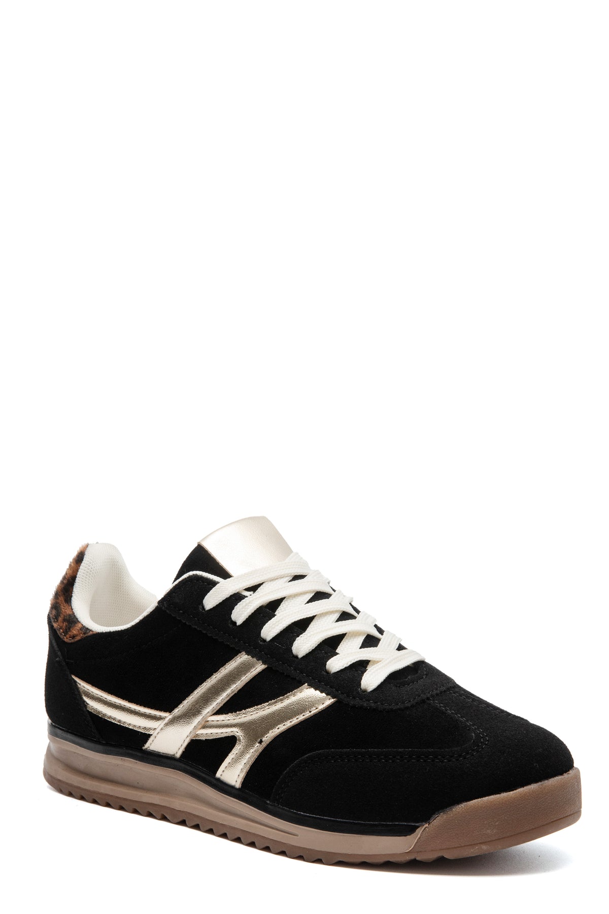 ER Alma Femme Tendance Sneakers - sort m/detaljer