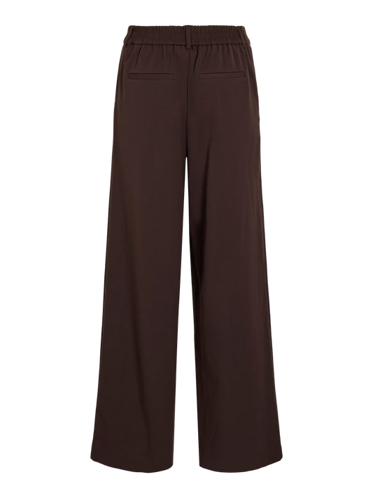 VL VIVARONE HW WIDE PANT - chokolate