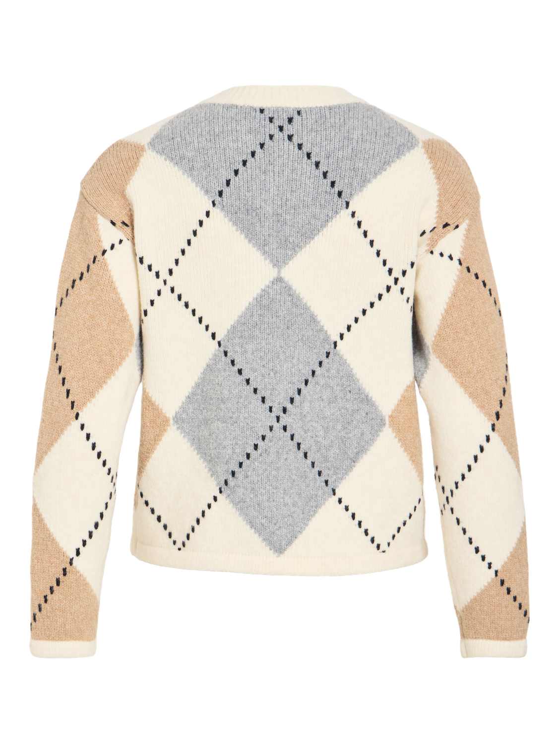 VL VICHECK NEW L/S KNIT CARDIGAN - harlekin tern