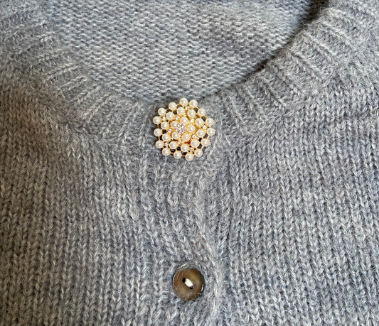 TS Button Cover Jane - 1 pcs. gold