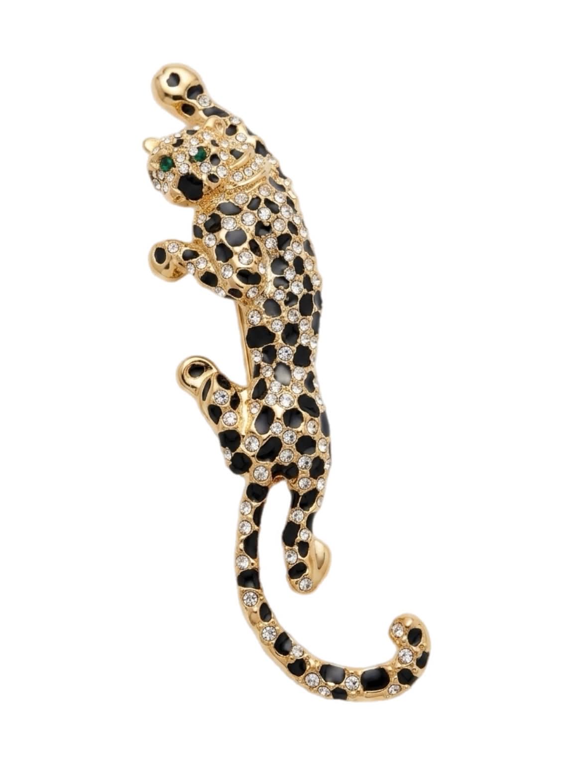 TS Pin Leopard Gold
