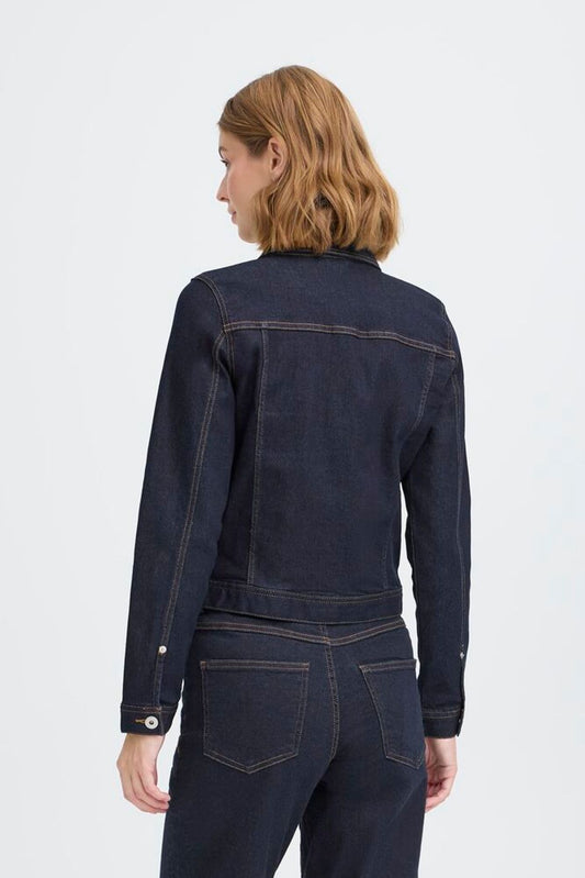 IC Billy denim jakke - Dark Blue