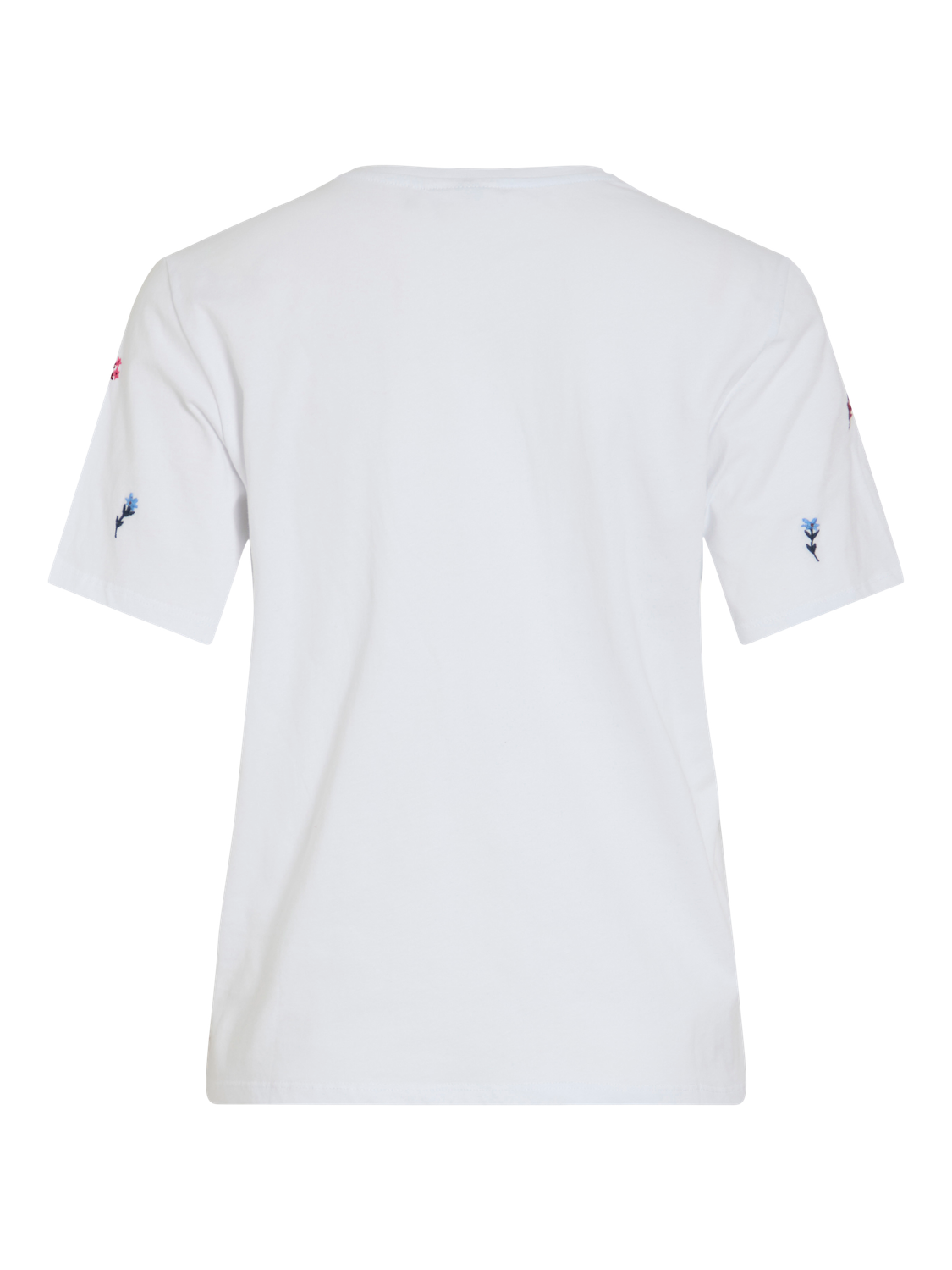 VL VISANAYA S/S T-shirt - hvid m/farvede blomster
