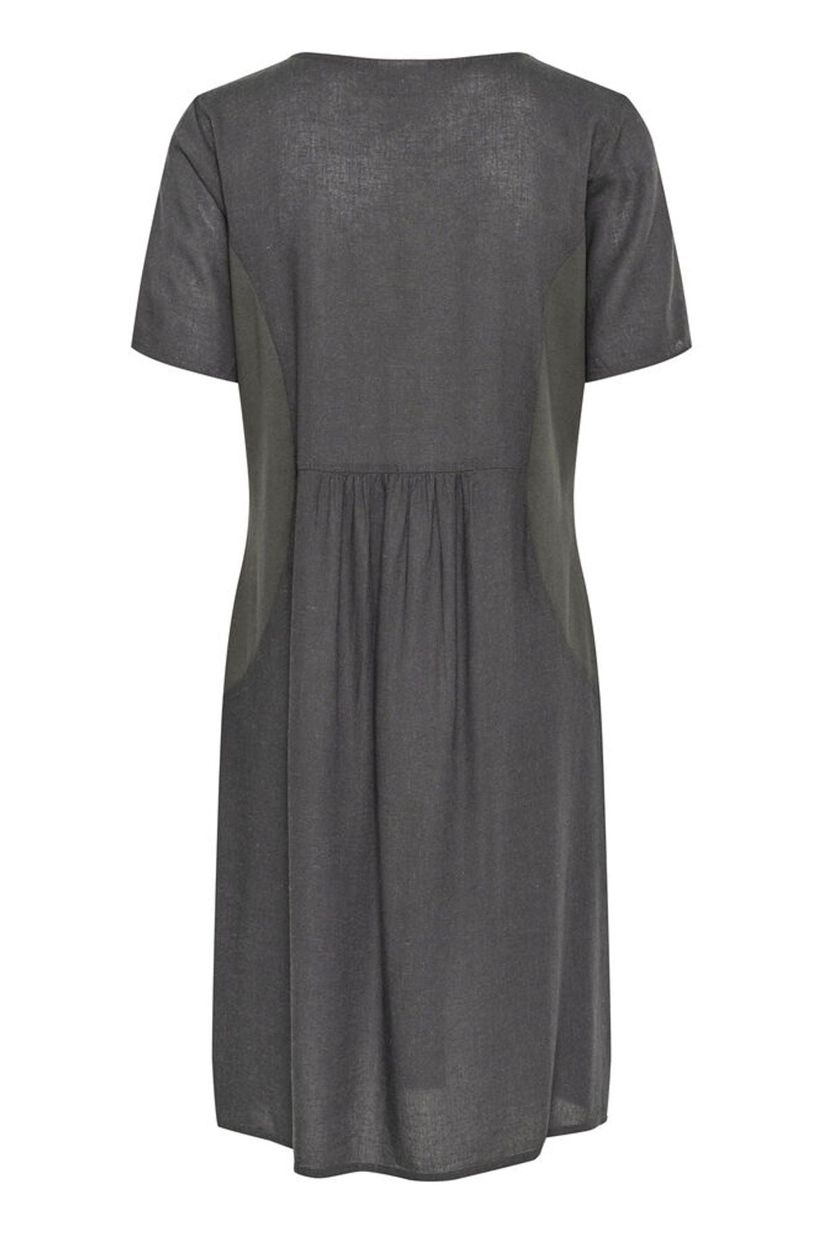 KA Milia Hør Dress - grå