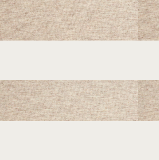 IC LULS LOOSE SHIRT - beige/hvid strib