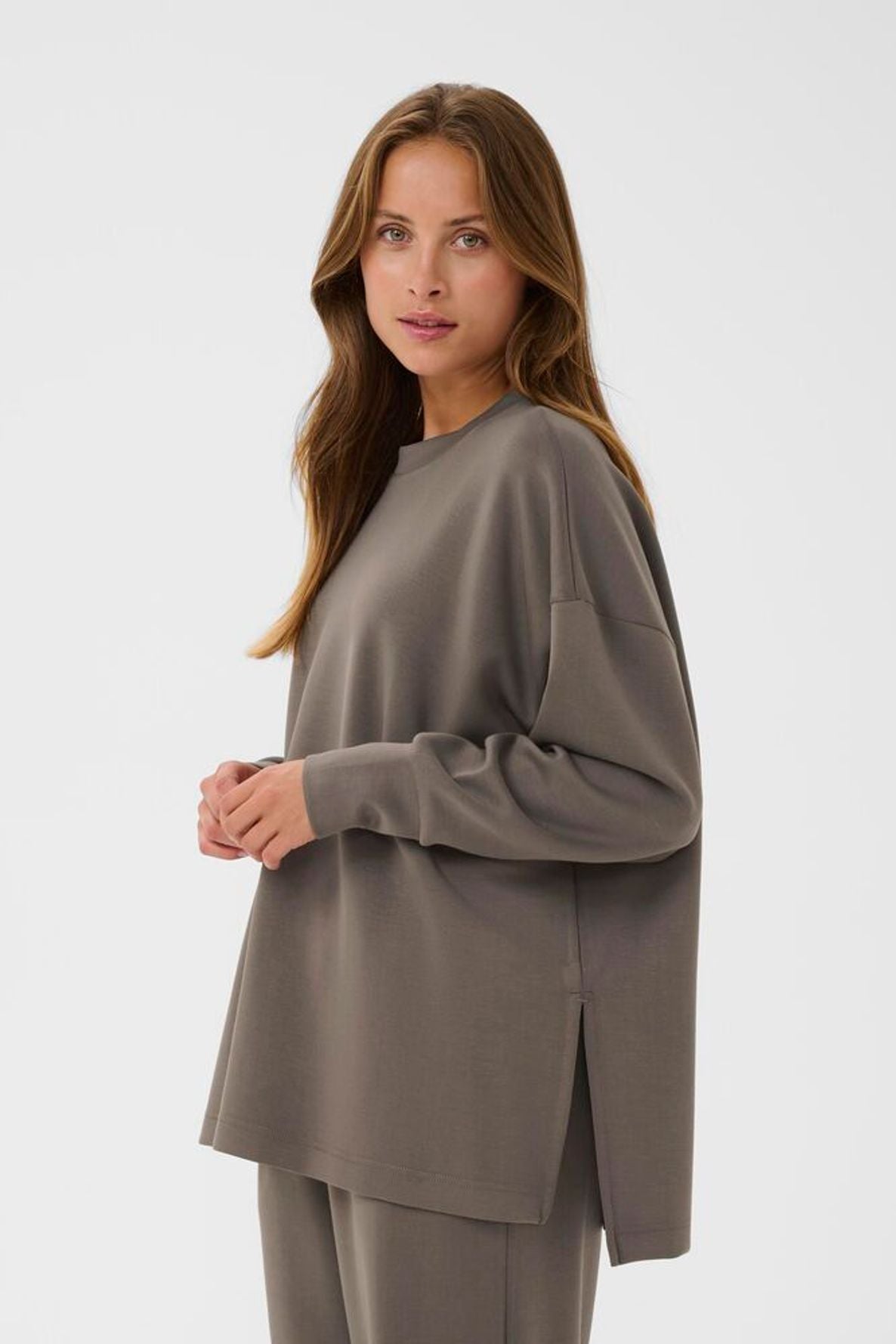 KA Annika Sweatshirt - Morel brun