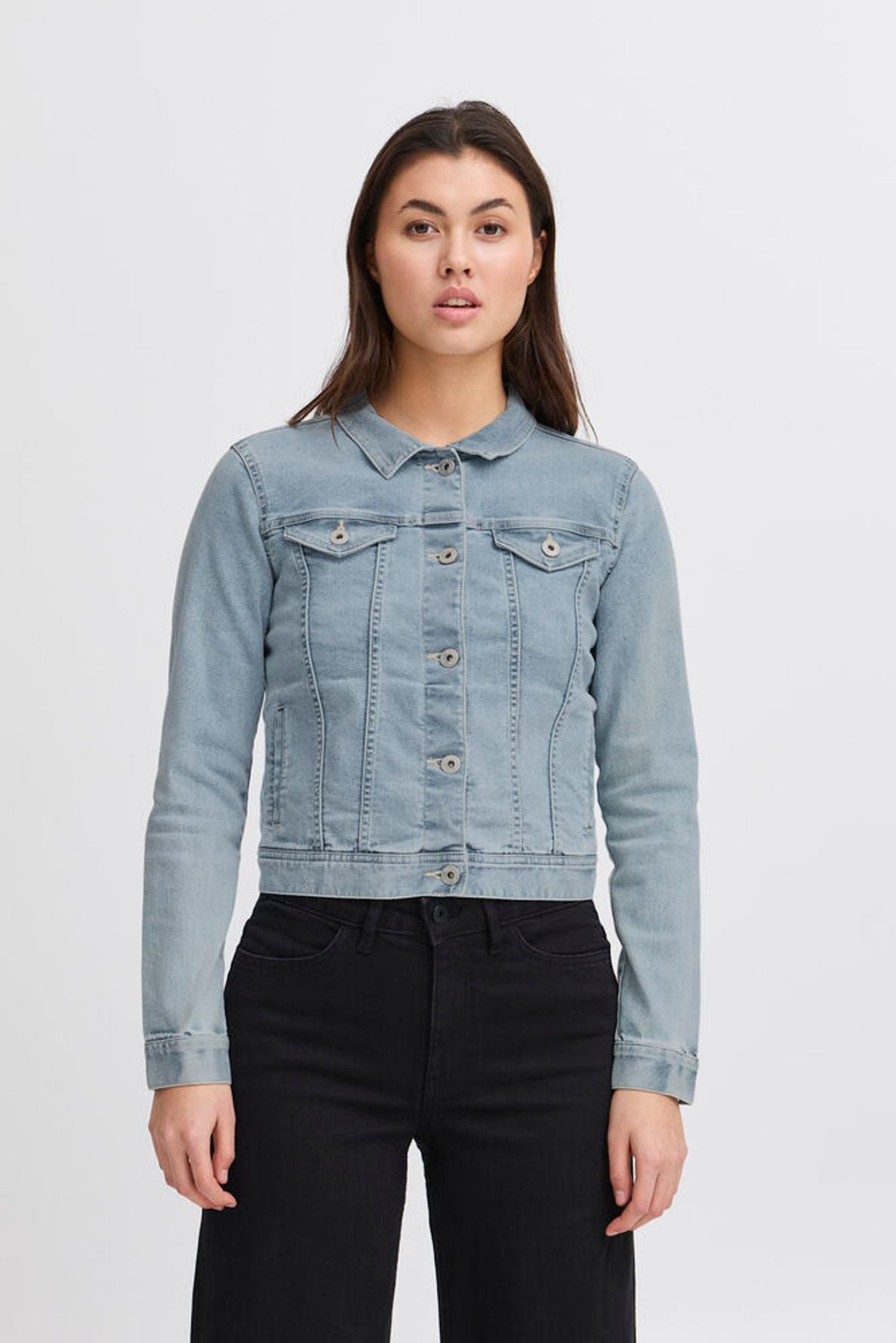 IC Billy denim jakke - light blue