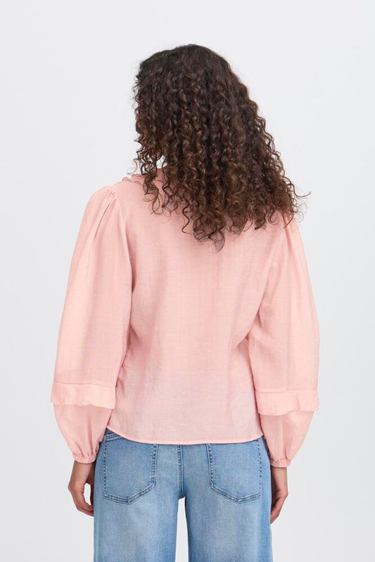 IC MILLE LS Shirt m/flæser - rosewater