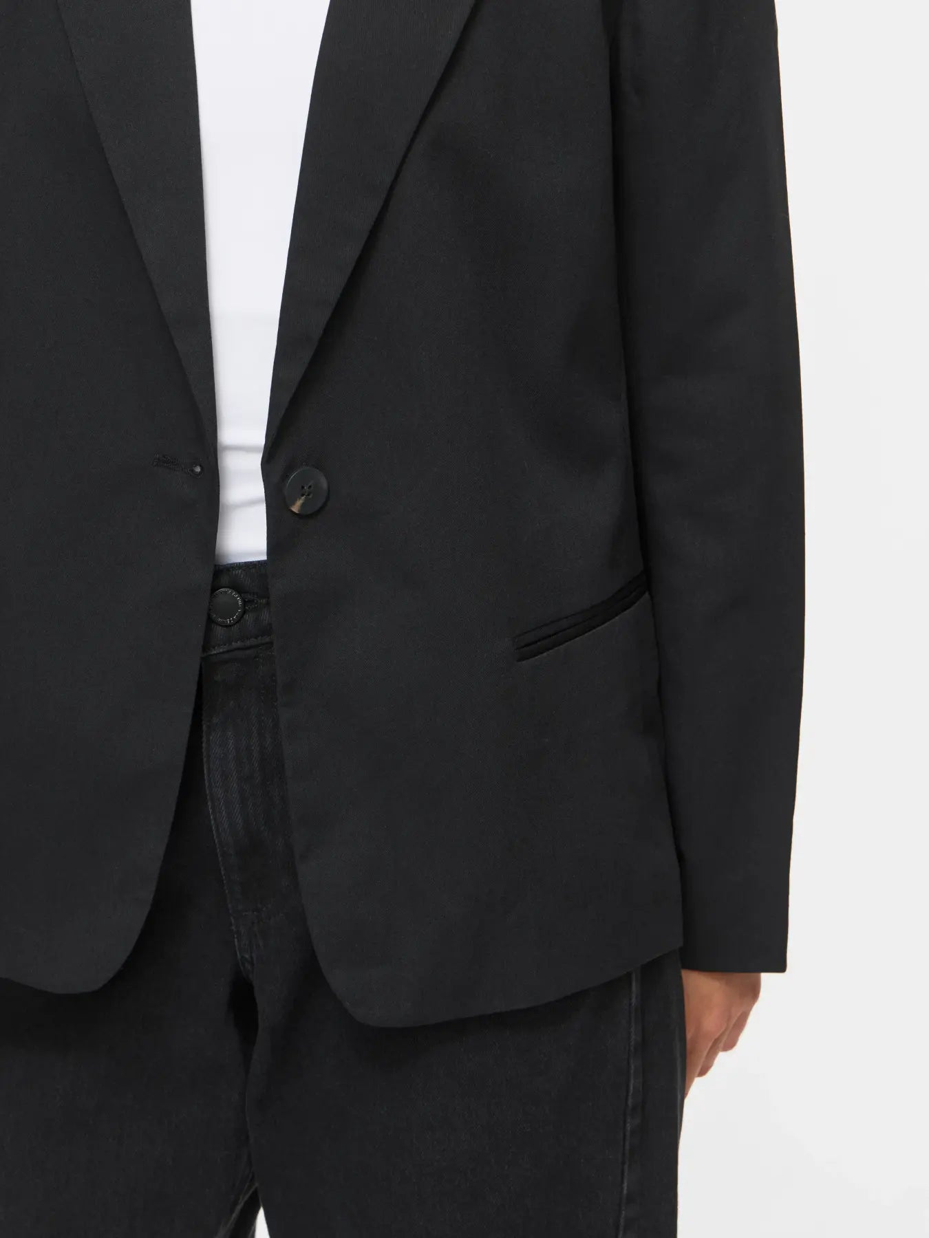 VL VIBELLA L/S BLAZER - BLACK - ENKELTRADET
