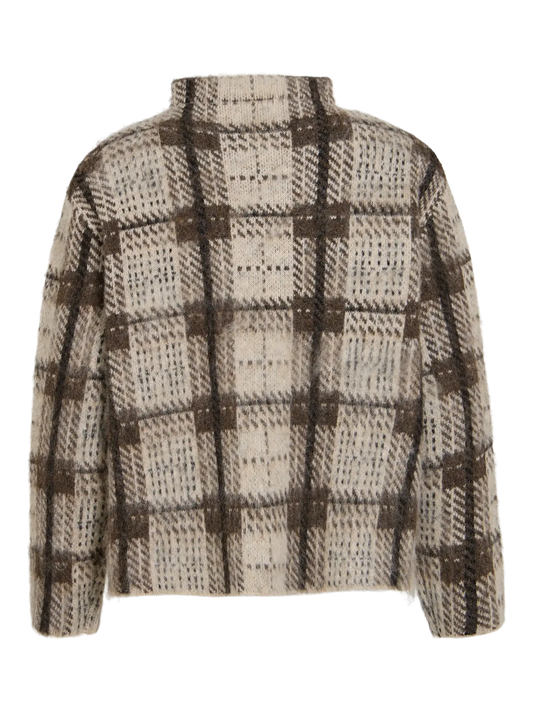 VL VIARGOT HIGH NECK KNIT - BRUNLIG TERN
