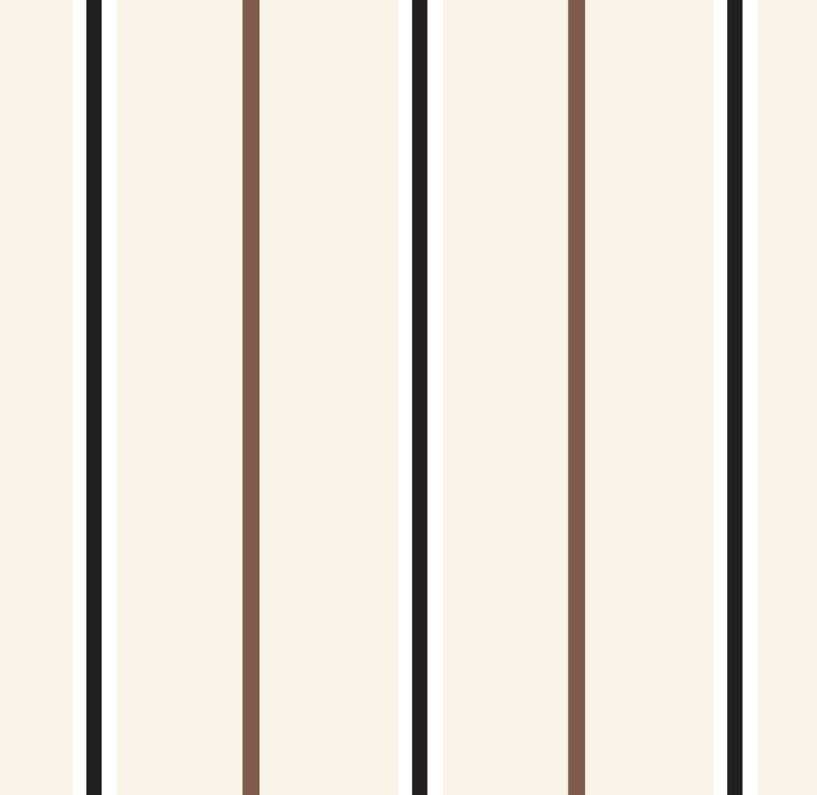 IC LINNO TO4 - hør top - brown stripe