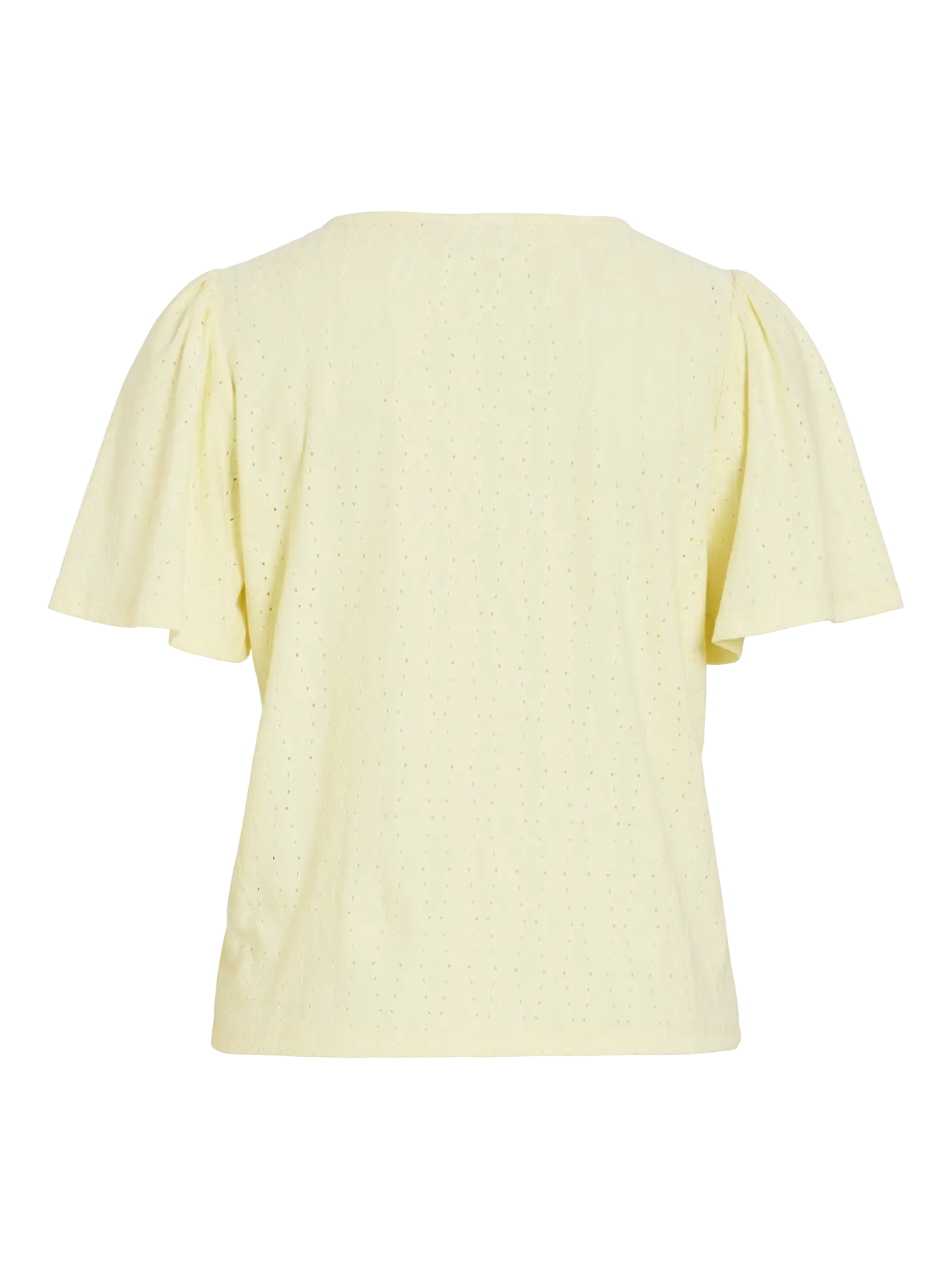 VL VIBELLI O-NECK S/S TOP - gul