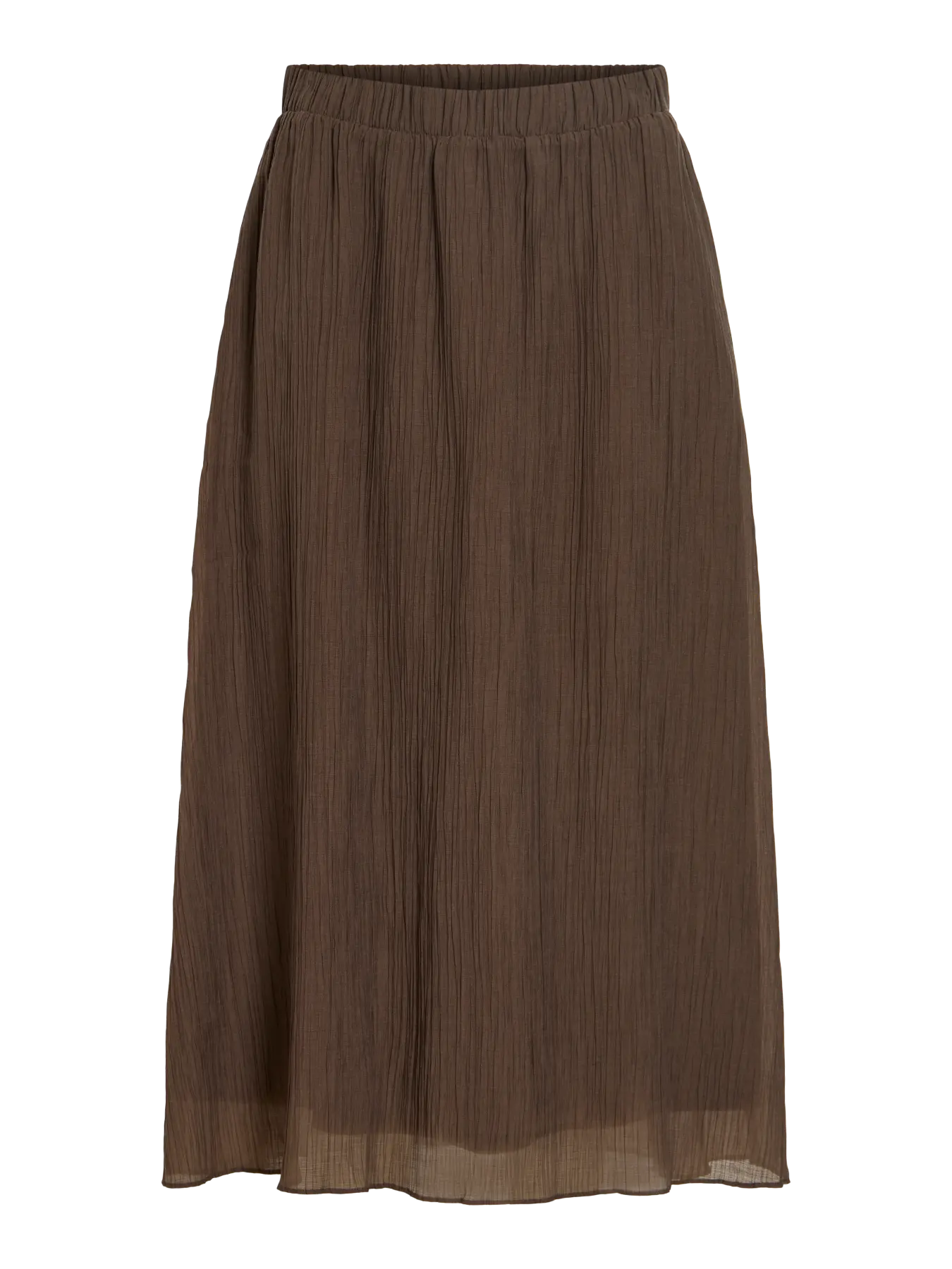 VL VIDANIRA HW MIDI SKIRT - brown