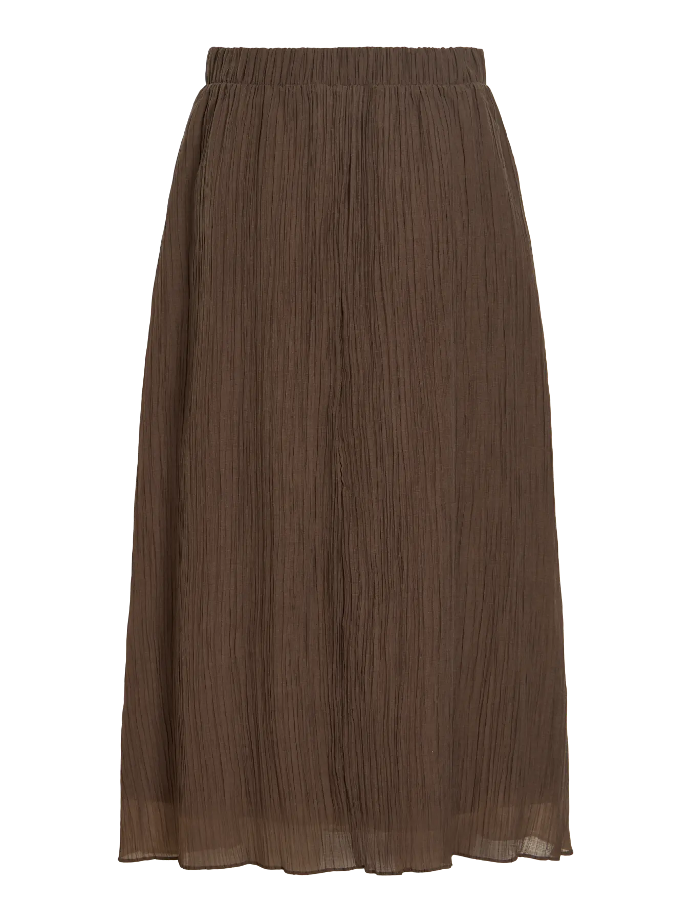 VL VIDANIRA HW MIDI SKIRT - brown