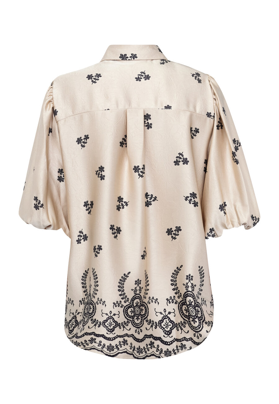 SP ELLA-SH79 Shirt - champagne/black
