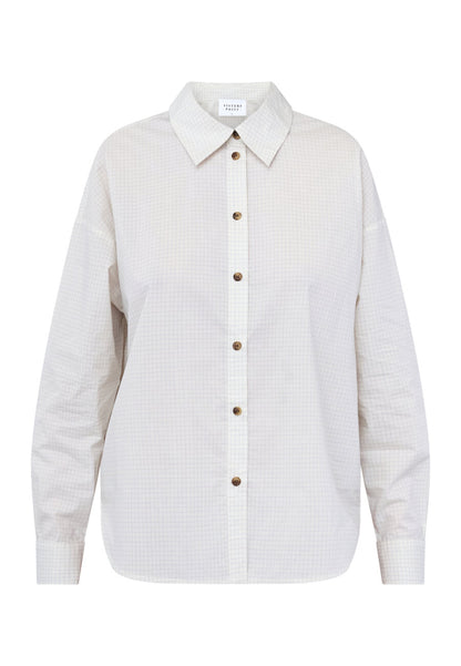 SP EMMU-SH Shirt - cream check
