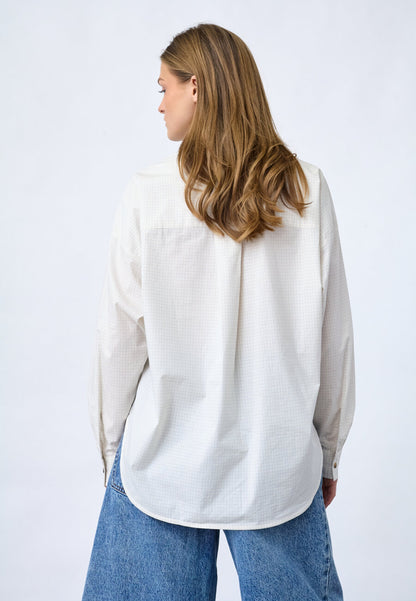 SP EMMU-SH Shirt - cream check
