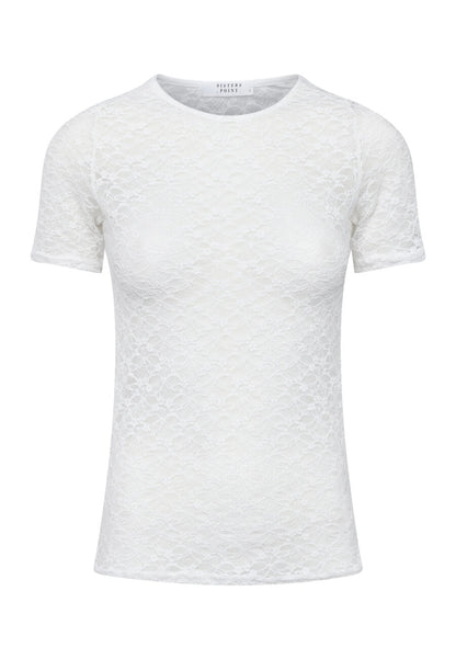 SP GIMAS-SS Mesh Blouse - cream