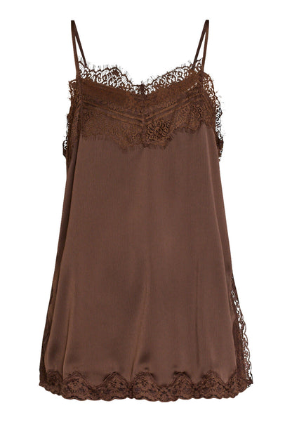 SP Isolde top - chocolate