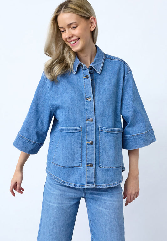 SP OLEA-JA12 denim jakke