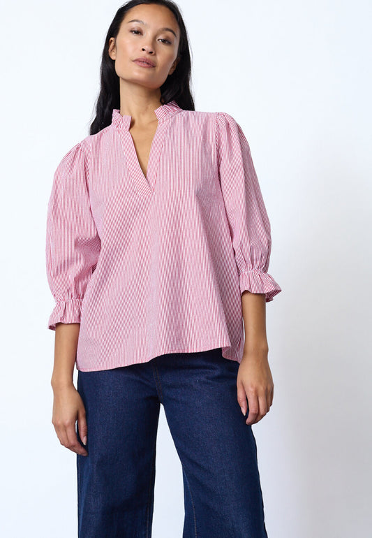 SP VYSLA-SS Shirt - Red/White