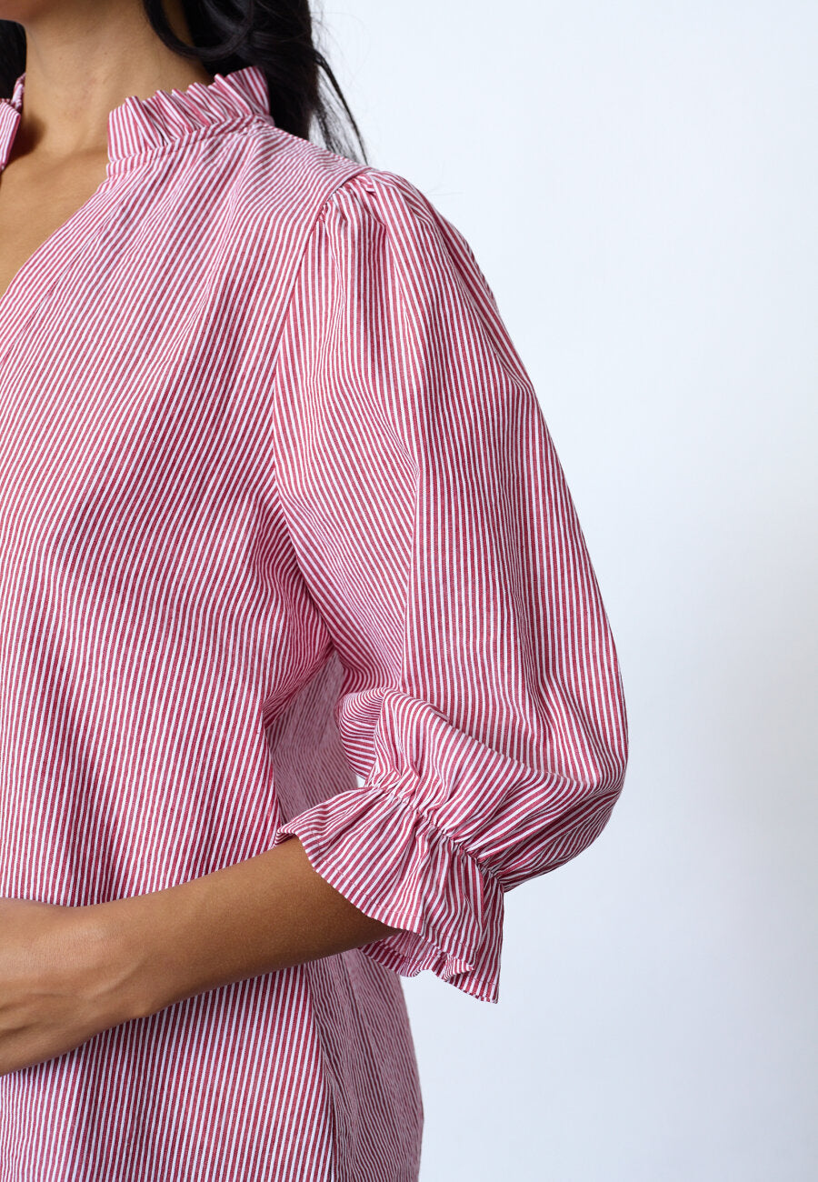SP VYSLA-SS Shirt - Red/White