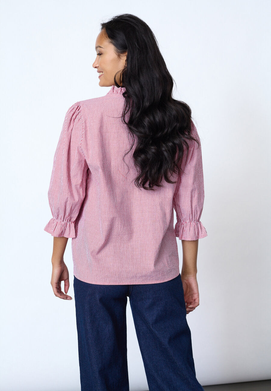SP VYSLA-SS Shirt - Red/White