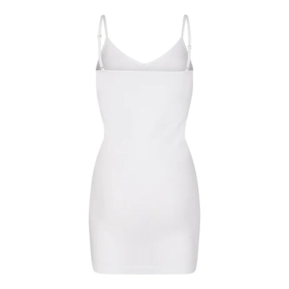 LB Ninna Slip Dress – hvid