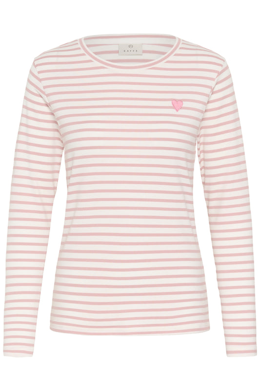 KA Liddy T-shirt m/lange ærmer - pale mauve