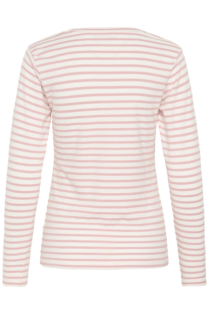 KA Liddy T-shirt m/lange ærmer - pale mauve