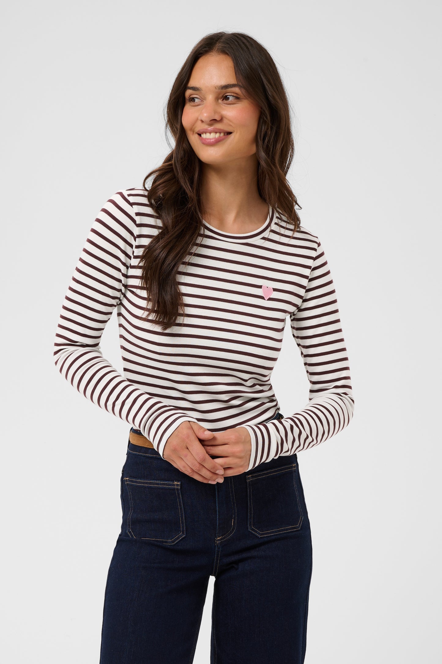KA Liddy T-shirt m/lange ærmer - fudge