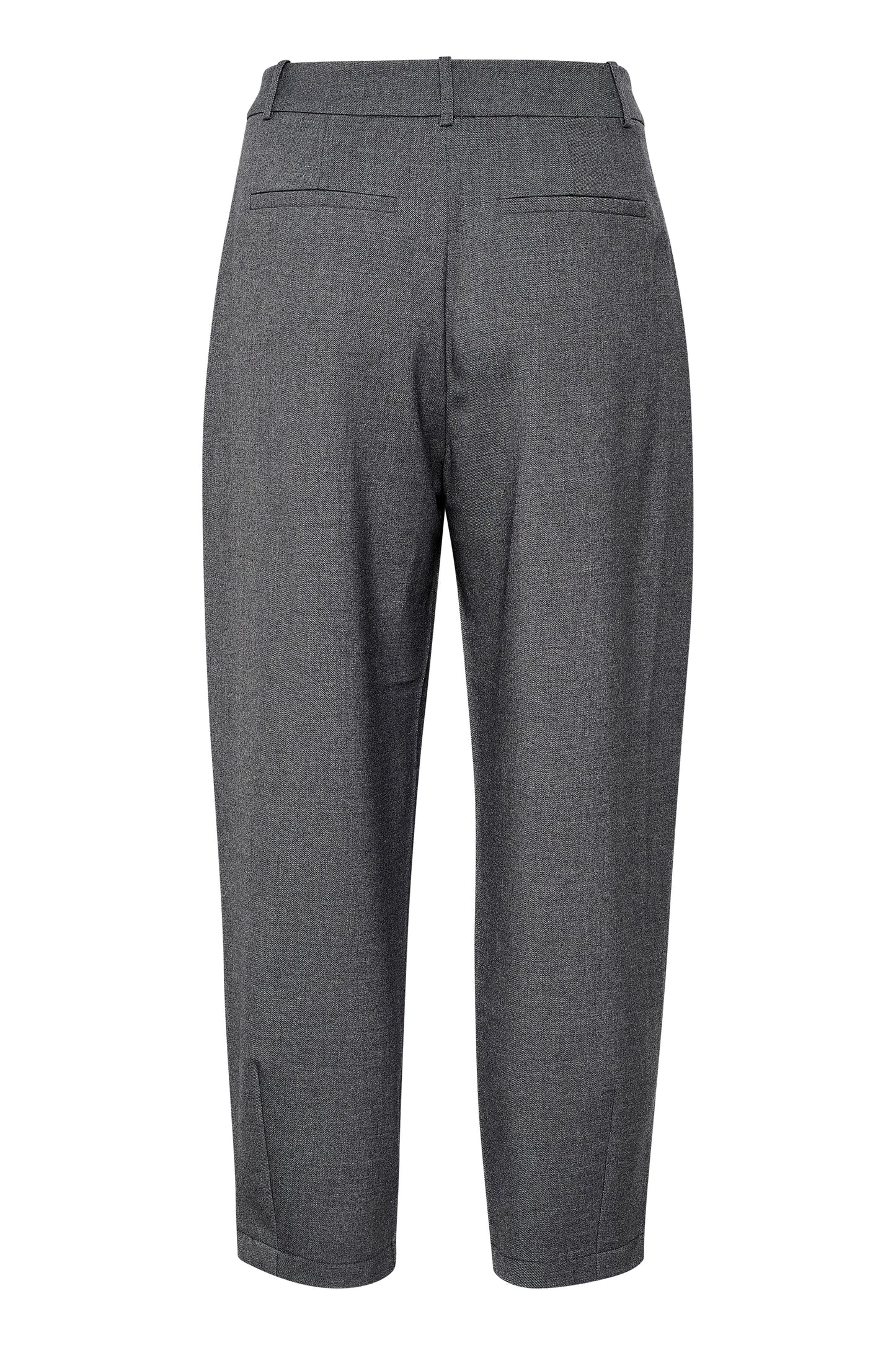 KA Merle 7/8 pants Suiting - dark grey melange