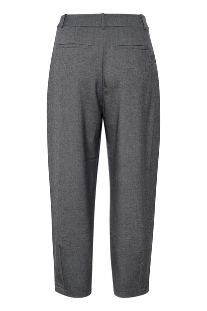 KA Merle 7/8 pants Suiting - dark grey melange