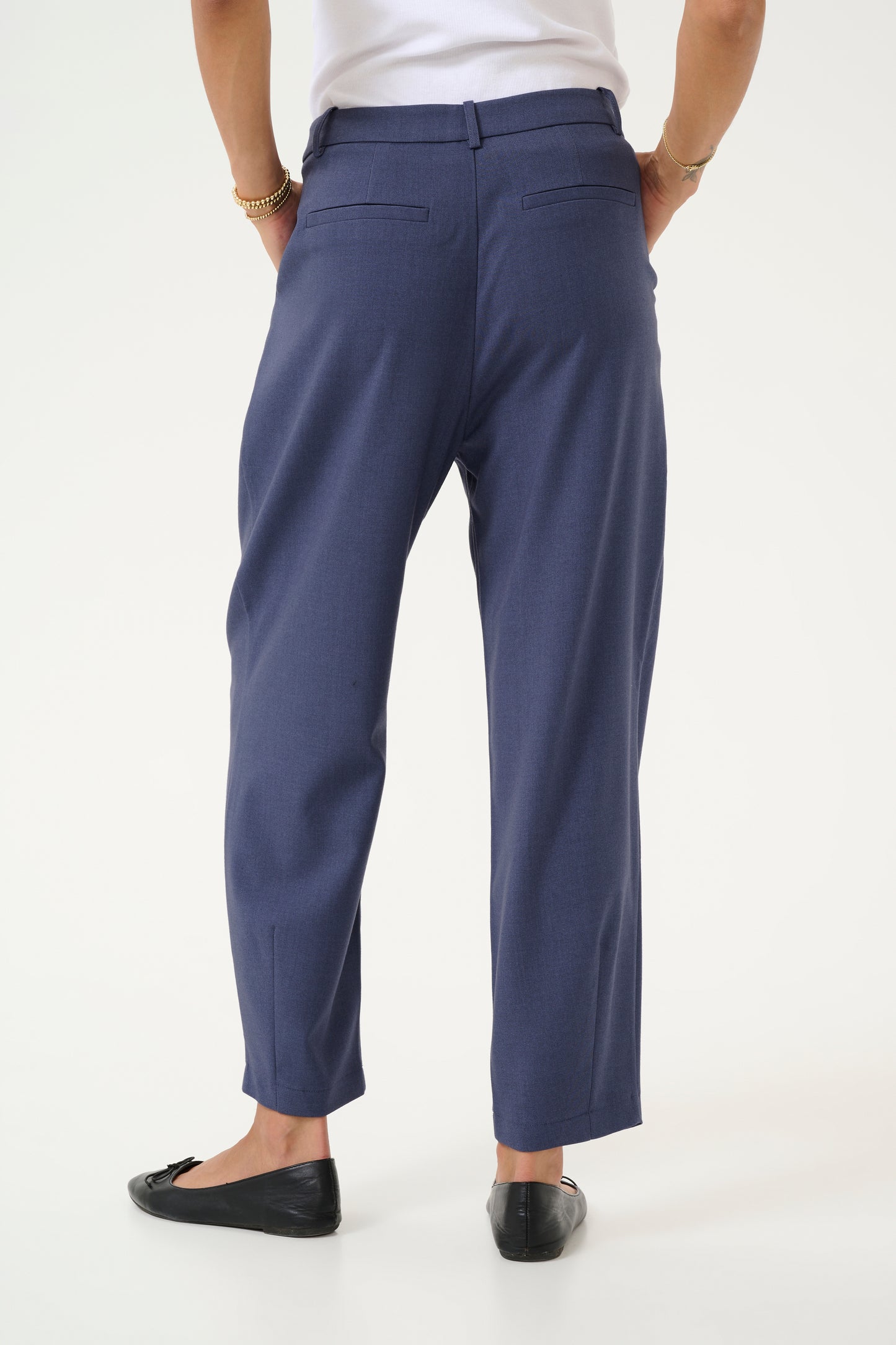 KA Merle 7/8 pants Suiting - Indigo blue