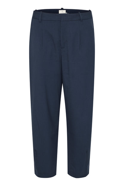 KA Merle 7/8 pants Suiting - midnight marine