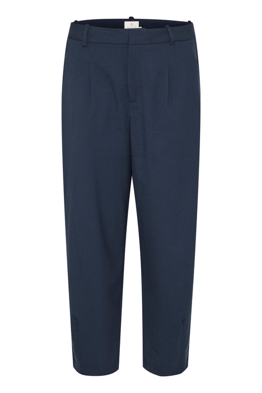 KA Merle 7/8 pants Suiting - midnight marine