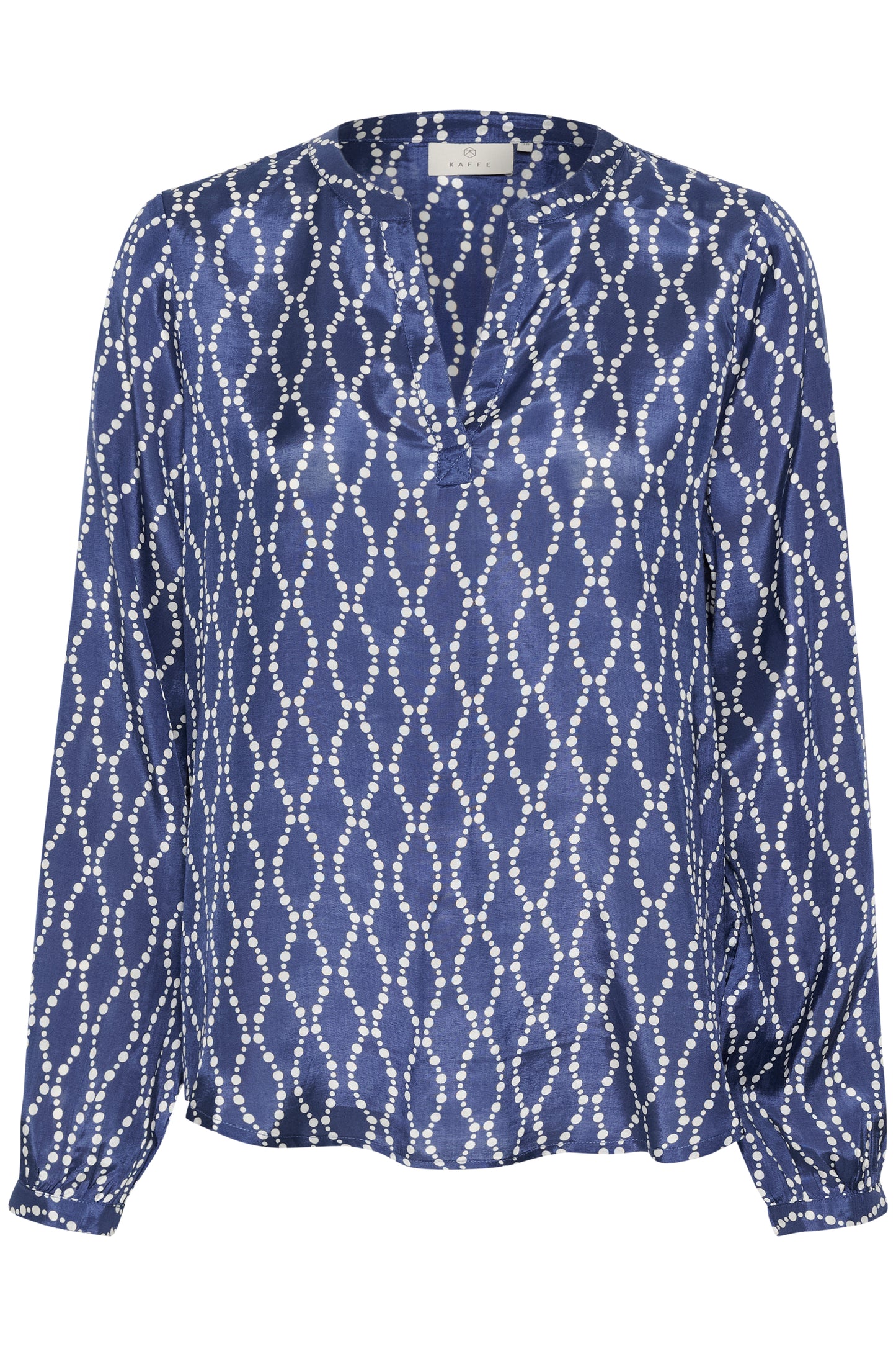 KA Olan Blouse - blue/chalk