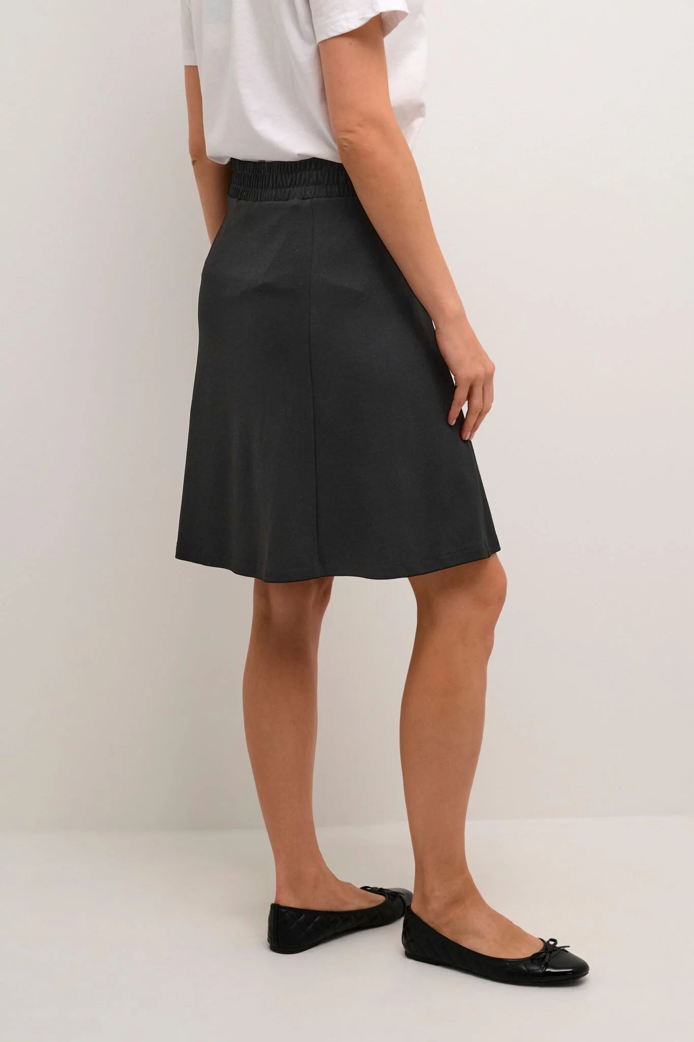 KA Jolen Jersey skirt – sort