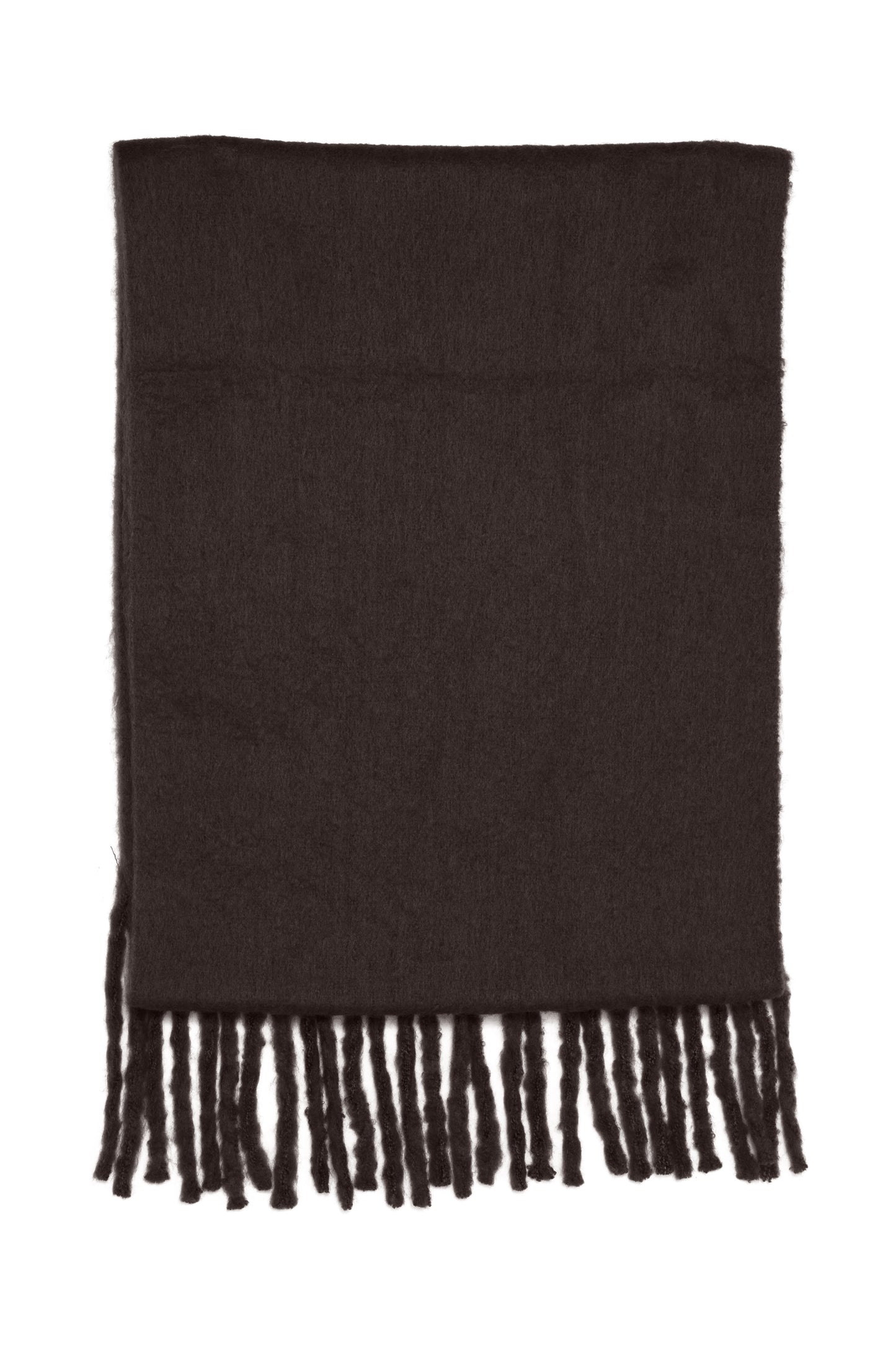 KA Lea Scarf - mørk brun java