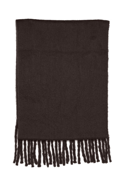 KA Lea Scarf - mørk brun java