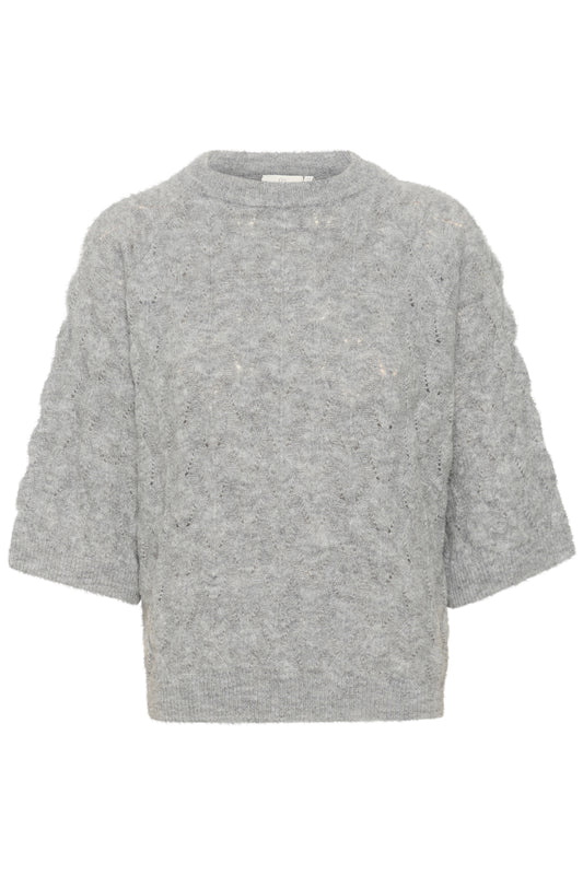 KA Malene Knit Pullover - grey melnage