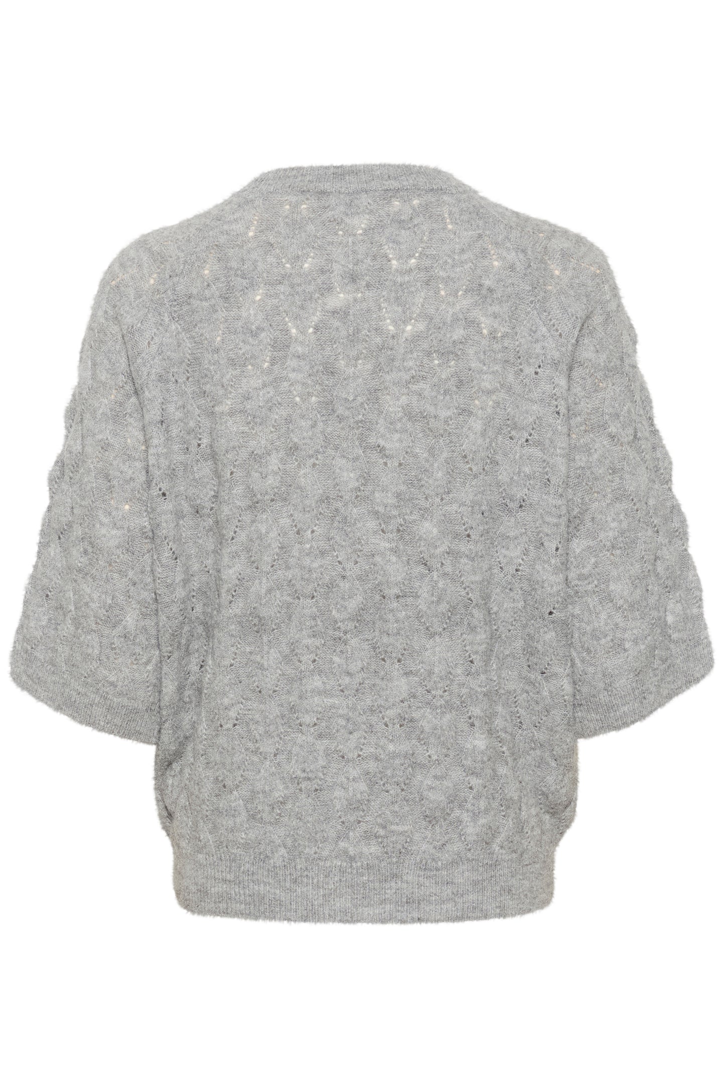 KA Malene Knit Pullover - grey melnage