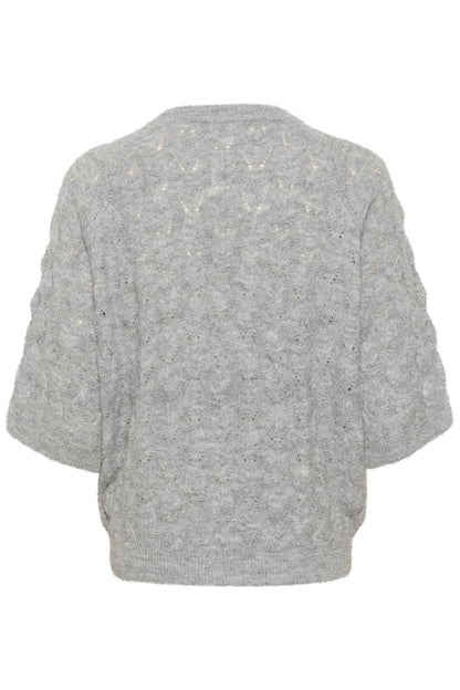 KA Malene Knit Pullover - grey melnage