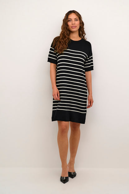 KA Lizza Knit Dress – MØRKEBLÅ