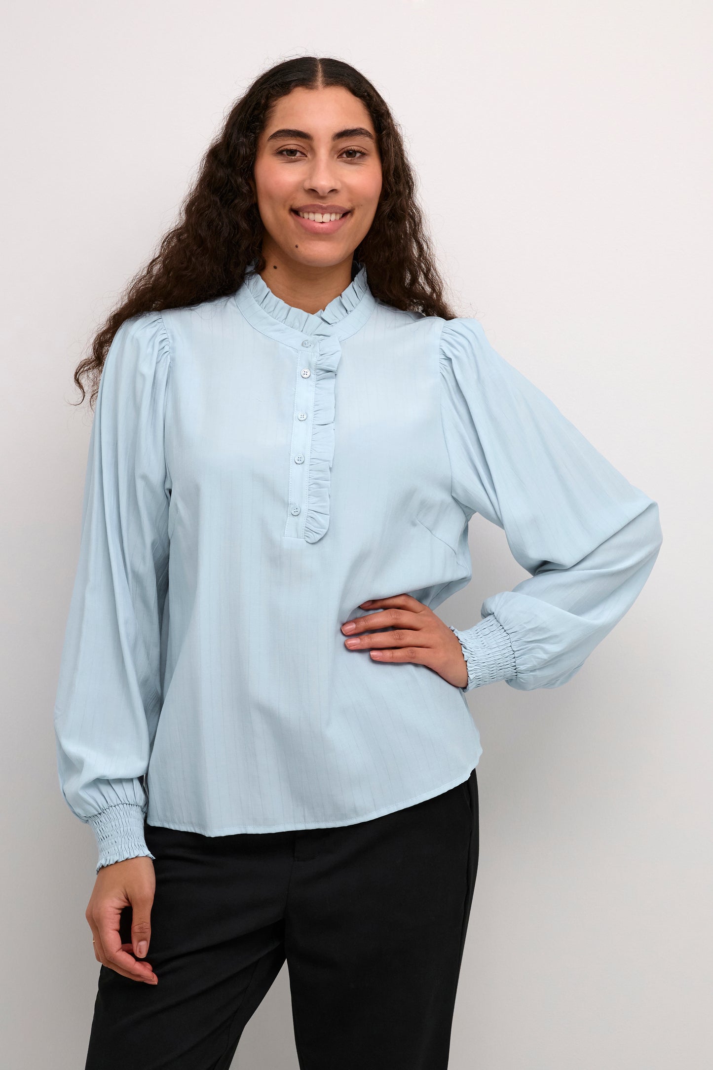 KA Dorit Blouse - Celestial blue