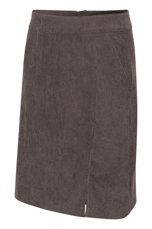 KA Vera Corduroy Skirt - major brown