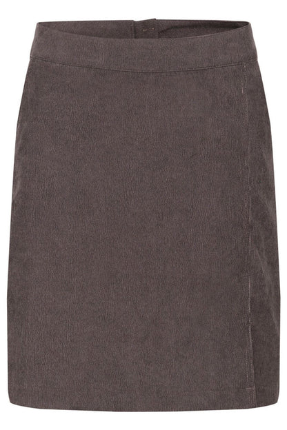 KA Vera Corduroy Skirt - major brown