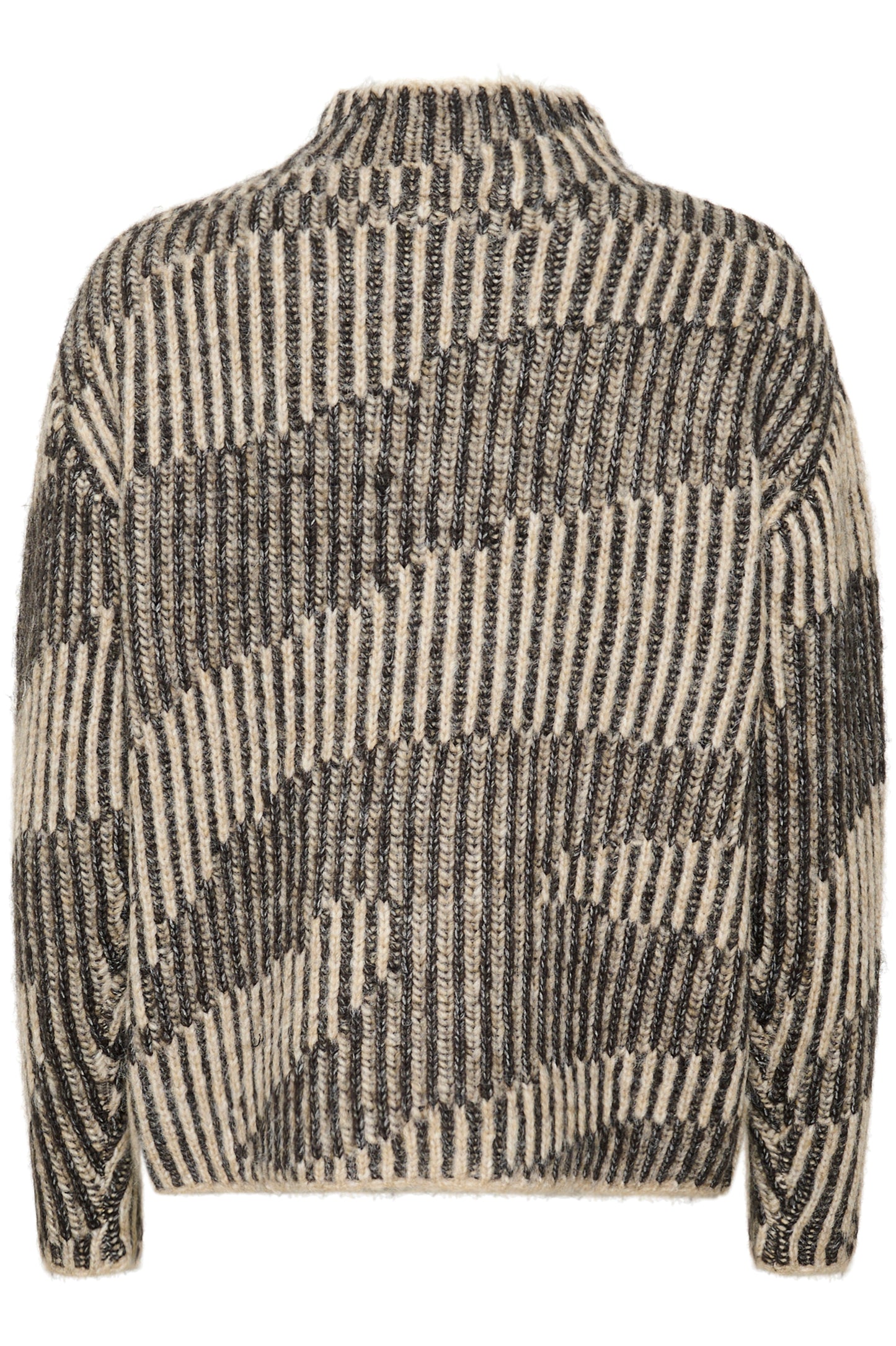 KA Rafi knit pullover - beige/sort