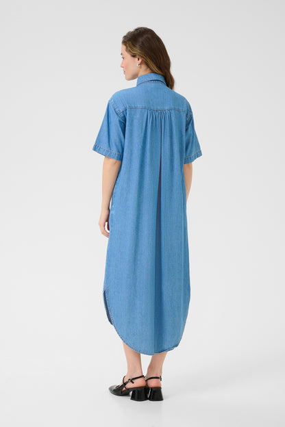 KA Luise denim dress - medium blue