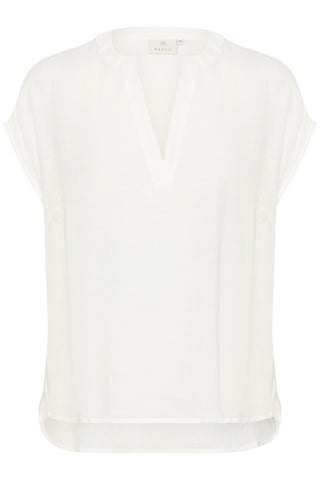 12/10-25 - OPRYDNING - SPAR 50-70% - KA Naja blouse - hvid - 42